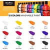 image:imageNicpro 24 Colors Large Washable Paint Set for Kid 845oz Acrylic Bulk Paint Supplies Non Toxic Tempera Paint for Art Craft DIY Poster amp Finger Paint School Home Teacher Classroom Must Haves12 Colors