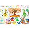 image:imageNicpro 24 Colors Washable Finger Paint Set for Toddlers 2 oz NonToxic amp Baby Safe Paint for Hand and Feet Mess Free Finger Painting Art Supplies for Kids Age 13 4 5 6 Preschool Learning Gifts12 Colors