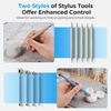 image:imageNicpro 120ml Air Dry Clay Glaze and 32 PCS Clay Tools Kit A Gloss Varnish Protects Clay from Surface Wear Pottery Tools Can be Used for Stippling Carving Molding and Shaping Crafts