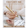 image:imageNicpro 13PCS Pastel Gel Ink Pen Set with Case  50 PCS Aesthetic School Supplies with Pen Case