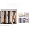 image:imageNicpro 13PCS Pastel Gel Ink Pen Set with Case  50 PCS Aesthetic School Supplies with Pen Case