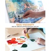 image:imageNicpro 14 Colors Acrylic Paint Set 10oz300ml Large Bulk Acrylic Paints kits Rich Pigment Art Painting Supplies for Artists Beginners Adults on Rock Crafts Canvas Wood Ceramic with Pump128oz 6colors