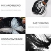 image:imageNicpro 2 Pack White amp Black Large Acrylic Paint Set 69 oz 2040 ml Rich Art Painting Supplies Non Toxic for Multi Surface Canvas Wood Leather Fabric Stone Craft for Beginners Artists with PumpBlack