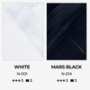 image:imageNicpro 2 Pack White amp Black Large Acrylic Paint Set 69 oz 2040 ml Rich Art Painting Supplies Non Toxic for Multi Surface Canvas Wood Leather Fabric Stone Craft for Beginners Artists with PumpWhite  Black