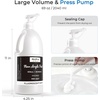 image:imageNicpro 2 Pack White amp Black Large Acrylic Paint Set 69 oz 2040 ml Rich Art Painting Supplies Non Toxic for Multi Surface Canvas Wood Leather Fabric Stone Craft for Beginners Artists with PumpFluorescent White