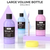 image:imageNicpro 24 Colors Pastel Acrylic Paint Set 2 oz 60 ml Soft Pastel Acrylic Paint with 12 Brushes amp Palette Non Toxic Art Painting Supplies for Canvas Rock Wood Fabric Ceramic Craft20 Colors