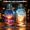 image:imageNicpro 8 Colors Stained Glass Paint Set 4oz  120ml Waterproof Acrylic Enamel amp Ceramic Glass Painting Kit for Arts on Transparent Wine Glasses Jars Windows with Color Wheel Opaque Finish845 Fl Oz Pack of 18