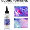 image:imageNicpro 8 Colors 338 oz Large Bulk Iridescent Acrylic Pouring Paint Supplies Kit Premixed High Flow Art Pour Paint with Silicone Pour Oil Gloves Tablecloths for Beginner DIY Ready to PourIridescent Color