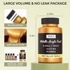 image:imageNicpro Metallic Sahara Gold Acrylic Paint 4oz120ml Large Gold Leaf Paint Non Toxic Non Fading Gold Paints for Metal Wood Craft Clay Canvas Furniture Handcrafts Art SuppliesGold  Silver  Copper