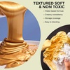 image:imageNicpro Metallic Sahara Gold Acrylic Paint 4oz120ml Large Gold Leaf Paint Non Toxic Non Fading Gold Paints for Metal Wood Craft Clay Canvas Furniture Handcrafts Art SuppliesGold  Silver  Copper