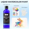 image:imageNicpro 6 Colors Liquid Watercolor Paint Set 2 oz Concentrated Water Color Paints for Kids amp Adults NonToxic Classroom Art Supplies for School Home Crafts Slime Glue Clay Party Activities6 Colors