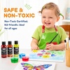 image:imageNicpro 6 Colors Liquid Watercolor Paint Set 2 oz Concentrated Water Color Paints for Kids amp Adults NonToxic Classroom Art Supplies for School Home Crafts Slime Glue Clay Party Activities6 Colors