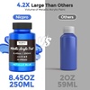 image:imageNicpro Metallic Violet Acrylic Paint 845oz250ml Purple Craft Paint  Large Non Toxic Non Fading Art Paint for Wood Metal Clay Fabric Canvas Ceramic Furniture HandcraftsMetallic Blue