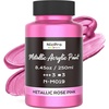 Metallic Rose Pink