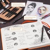 image:imageNicpro 33PCS Black Metal Mechanical Pencil Set in Leather Case Art Drafting Pencil 03 05 07 09 mm 2mm Lead Holders for Sketching Drawing with 18 Tube 6B 4B 2B HB 2H 4H Colors Lead RefillsBlack