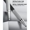 image:imageNicpro 38PCS Art Mechanical Pencils Set in Leather Case 3 PCS Metal Drafting Pencil 05 07 09 mm amp 5 PCS 2mm Lead Holder 6B 4B 2B HB 2H 4H Colors For Sketching Drawing With 20 Tube Lead Refills38PCS