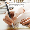 image:imageNicpro 38PCS Art Mechanical Pencils Set in Leather Case 3 PCS Metal Drafting Pencil 05 07 09 mm amp 5 PCS 2mm Lead Holder 6B 4B 2B HB 2H 4H Colors For Sketching Drawing With 20 Tube Lead Refills17PCS