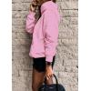imageSHEWIN Womens Casual Hoodies Long Sleeve Solid Lightweight Pullover Tops Loose Sweatshirt with Pocket1 Pink