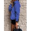 imageSHEWIN Womens Casual Hoodies Long Sleeve Solid Lightweight Pullover Tops Loose Sweatshirt with Pocket2 Blue