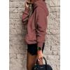 imageSHEWIN Womens Casual Hoodies Long Sleeve Solid Lightweight Pullover Tops Loose Sweatshirt with Pocket2 Red