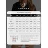 imageSHEWIN Womens Casual Hoodies Long Sleeve Solid Lightweight Pullover Tops Loose Sweatshirt with PocketD Lake Blue