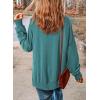 imageSHEWIN Womens Sweatshirt Casual Long Sleeve Crewneck Lightweight Pullover Tops Loose SweatshirtsE Lake Blue