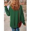 imageSHEWIN Womens Sweatshirt Casual Long Sleeve Crewneck Lightweight Pullover Tops Loose SweatshirtsE Olive Green