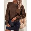 imageSHEWIN Womens Sweaters 2024 Casual Crewneck Long Sleeve Lightweight Checkered Knit Knit Pullover Sweater TopsCoffee