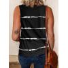 imageBiucly Womens Summer Crewneck Tank Top Casual Loose Sleeveless Tops ShirtsA Black