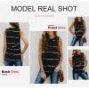 imageBiucly Womens Summer Crewneck Tank Top Casual Loose Sleeveless Tops ShirtsA Black