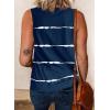 imageBiucly Womens Summer Crewneck Tank Top Casual Loose Sleeveless Tops ShirtsA Blue