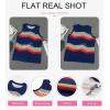 imageBiucly Womens Summer Crewneck Tank Top Casual Loose Sleeveless Tops ShirtsA0 Blue