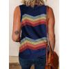 imageBiucly Womens Summer Crewneck Tank Top Casual Loose Sleeveless Tops ShirtsA0 Blue