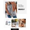 imageBiucly Womens Summer Crewneck Tank Top Casual Loose Sleeveless Tops ShirtsA1 Grey