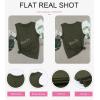 imageBiucly Womens Summer Crewneck Tank Top Casual Loose Sleeveless Tops ShirtsB Green