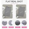 imageBiucly Womens Summer Crewneck Tank Top Casual Loose Sleeveless Tops ShirtsB Grey