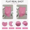 imageBiucly Womens Summer Crewneck Tank Top Casual Loose Sleeveless Tops ShirtsB Pink