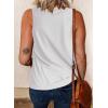 imageBiucly Womens Summer Crewneck Tank Top Casual Loose Sleeveless Tops ShirtsB White
