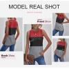 imageBiucly Womens Summer Crewneck Tank Top Casual Loose Sleeveless Tops ShirtsE Grey