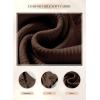 imageSHEWIN 2 Piece Sets Outfits for Women V Neck Collared Ruffle Short Sleeve Polo Shirts Quarter Zip Pullover Tops Lounge SetBrown