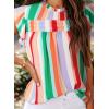 imageSHEWIN Womens Summer Crewneck Tank Tops Casual Ruffle Sleeveless Tops ShirtsC Green