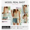 imageSHEWIN Womens Summer Tank Top for Women 2025 Trendy V Neck Crochet Sleeveless Shirts Sweater VestApricot