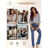 imageSHEWIN Womens Sweaters Casual Long Sleeve V Neck Lightweight Crochet Pullover Sweater TopsA Gray