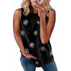 imageBiucly Womens Summer Crewneck Tank Top Casual Loose Sleeveless Tops ShirtsA1 Black