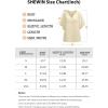 imageSHEWIN Womens Casual V Neck Loose 34 Bell Sleeve Chiffon Blouse Shirt Pleated Flowy Tunic TopsAz Light Blue