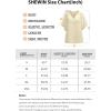 imageSHEWIN Womens Casual V Neck Loose 34 Bell Sleeve Chiffon Blouse Shirt Pleated Flowy Tunic TopsAz Purple