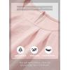 imageSHEWIN Womens Summer Tops Casual Round Neck Pleated Ruffle Short Sleeve Keyhole Back Chiffon Blouses ShirtsB Pink