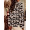 imageSHEWIN Womens Tops Casual V Neck Long Sleeve Shirts Floral Boho Blouses TunicsA Black
