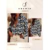 imageSHEWIN Womens Tops Casual V Neck Long Sleeve Shirts Floral Boho Blouses TunicsB Blue