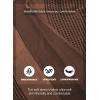 imageSHEWIN Cardigan Sweaters for Women 34 Sleeve Open Front Cover Up Crochet Lightweight Summer Cardigans SweaterB Dark Brown